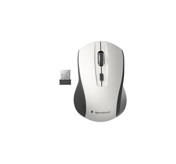 MOUSE USB OPTICAL WRL BLACK/SILVER MUSW-4B-02-BS GEMBIRD