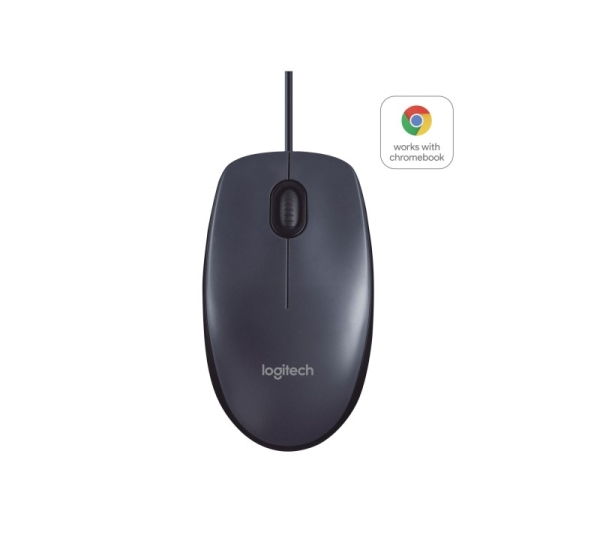 MOUSE USB OPTICAL B100/BLACK OEM 910-003357 LOGITECH