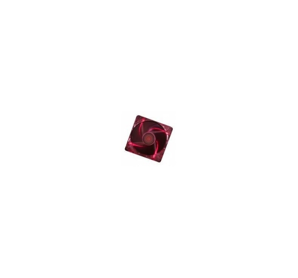 CASE FAN 120MM TRANSP 3PIN+4P/RED 12V XF046 XILENCE