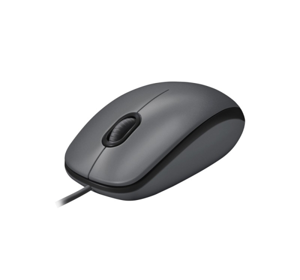 MOUSE USB OPTICAL M100/BLACK 910-006652 LOGITECH