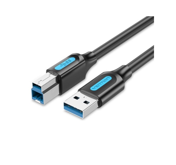 CABLE USB3.0 MALE TO MALE/3M BLACK COOBI VENTION