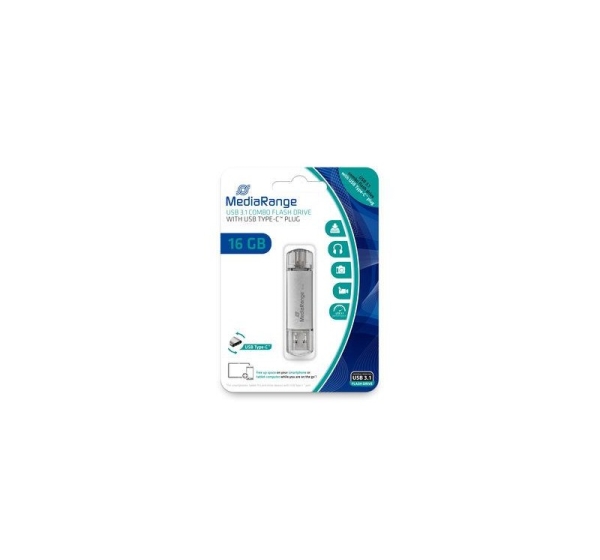 MEMORY DRIVE FLASH USB3 16GB/MR935 MEDIARANGE