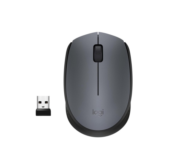 MOUSE USB OPTICAL WRL M170/GREY 910-004642 LOGITECH