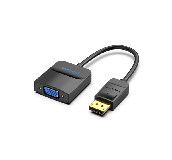 I/O ADAPTER DP TO VGA/0.15M BLACK HBFBB VENTION