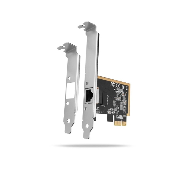 NET CARD PCIE 1GBE 1PORT/SP&LP PCEE-GRF AXAGON