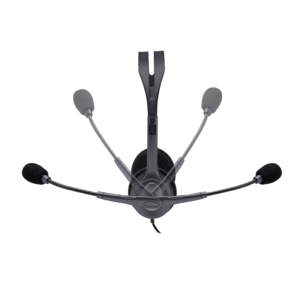 HEADSET STEREO H111/GREY 981-000593 LOGITECH