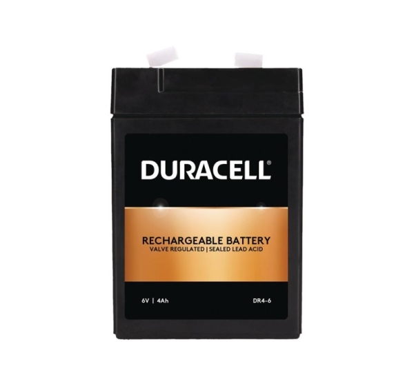 BATTERY 6V 4AH VRLA/DR4-6 DURACELL