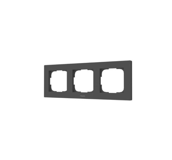 SMART SWITCH FRAME H2 (3-GANG)/GRAY FE-X02D-G AQARA