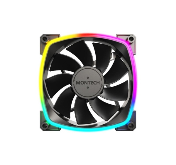 CASE FAN 120MM/RX120 PWM BLACK MONTECH