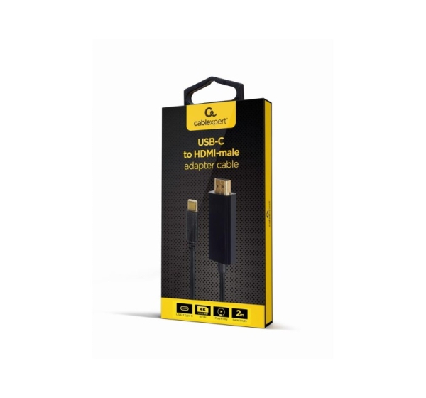 CABLE USB-C TO HDMI 2M/A-CM-HDMIM-02 GEMBIRD