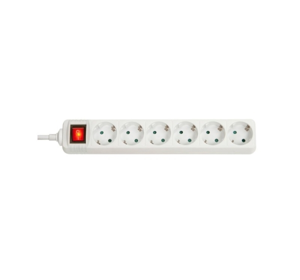 CABLE POWER EXTENSION 1.4M/6OUTL. 73103 LINDY