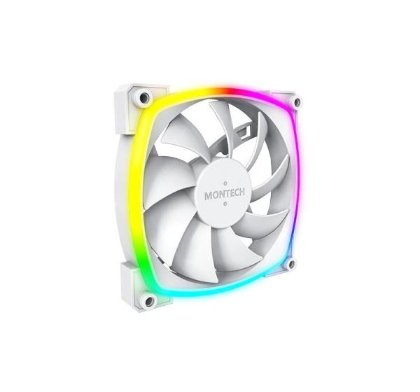 CASE FAN 120MM/AX120 PWM WHITE MONTECH