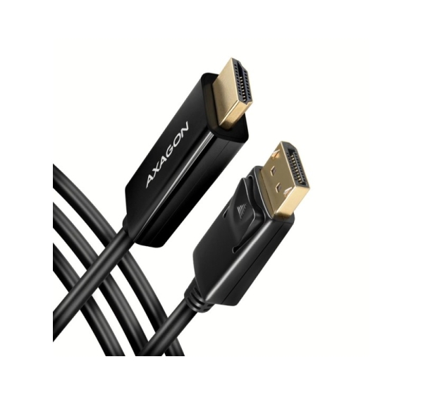 CABLE DP TO HDMI 1.8M/RVD-HI14C2 AXAGON