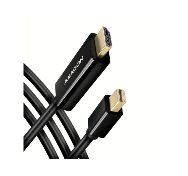 CABLE MINI DP TO HDMI 1.8M/RVDM-HI14C2 AXAGON