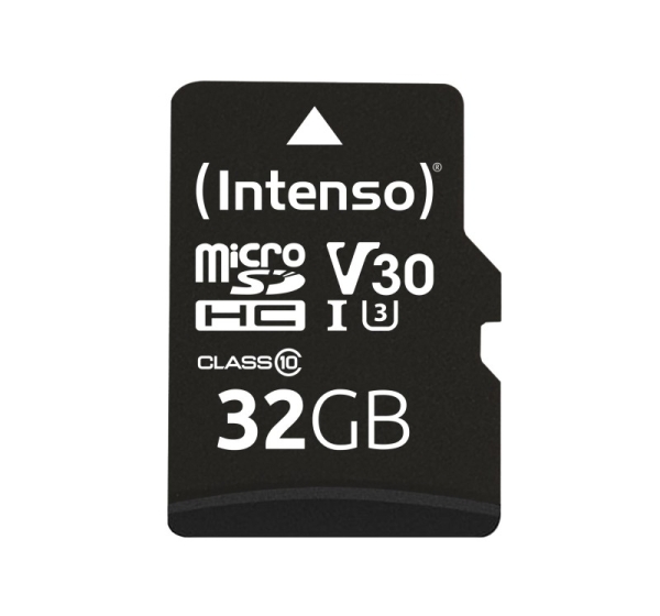 MEMORY MICRO SDHC 32GB C10/W/ADAPTER 3433480 INTENSO