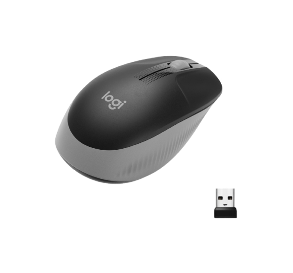 MOUSE USB OPTICAL WRL M190/GREY 910-005906 LOGITECH