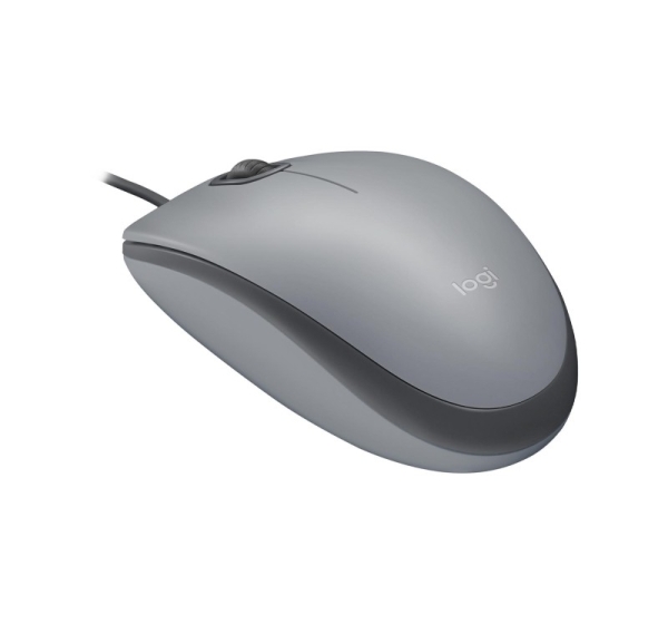 MOUSE USB OPTICAL M110 SILENT/MID GRAY 910-006760 LOGITECH