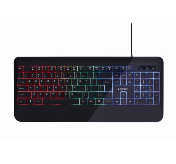 KEYBOARD MULTIMEDIA USB ENG/BLACK KB-UML-03 GEMBIRD