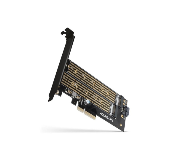 SSD ACC ADAPTER NVME/SATA/M.2/SP&LP PCEM2-D AXAGON
