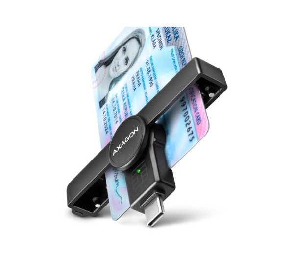 CARD READER POCKET SMARTCARD/USB-C CRE-SMPC AXAGON