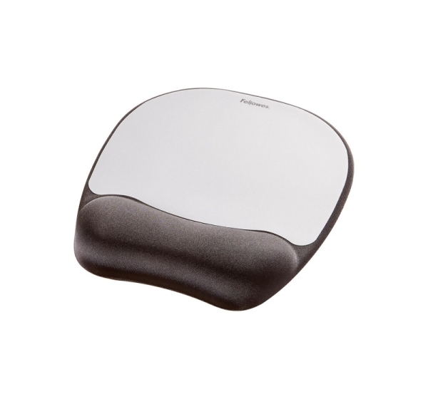 MOUSE PAD MEMORY FOAM/SILVER STREAK 9175801 FELLOWES