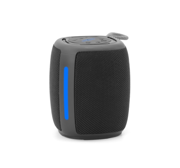 Portable Speaker|GEMBIRD|Black|Portable/Wireless|1xUSB-C|Bluetooth|SPK-BT-LED-03-BK
