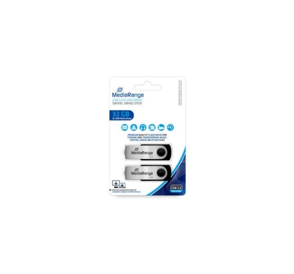 MEMORY DRIVE FLASH USB2 32GB/MR911-2 MEDIARANGE