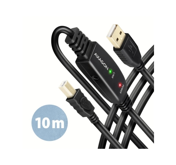 CABLE USB2.0 A-M/B-M ACTIVE/10M ADR-210B AXAGON