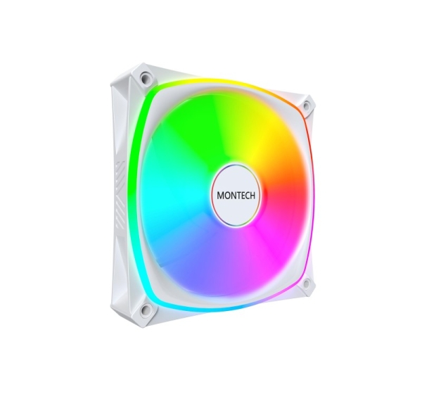 CASE FAN 120MM/RX120 PRO WHITE MONTECH