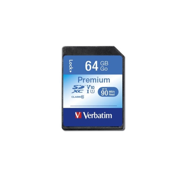 MEMORY SDXC 64GB UHS-I/VER44024 VERBATIM