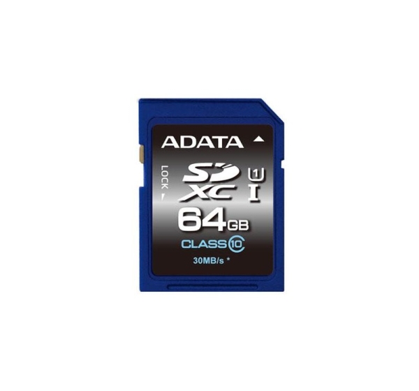 MEMORY SDXC 64GB CLASS10/ASDX64GUICL10-R ADATA