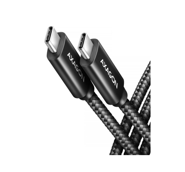 CABLE USB-C TO USB-C 1M 240W/8K BLACK BUCM4X-CM10AB AXAGON