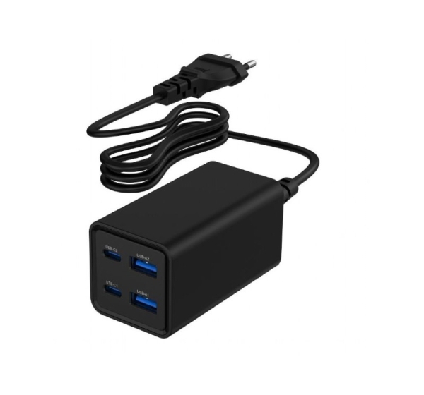 CHARGER USB UNIVERSAL 4P 65W/TA-UC-2A2C-PD65-01-BK GEMBIRD