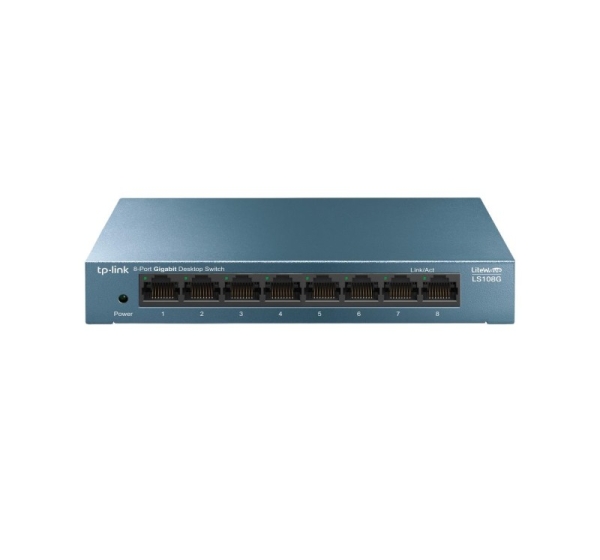Switch|TP-LINK|TP-LINK LS108G|LS108G|8x10Base-T / 100Base-TX / 1000Base-T|LS108G