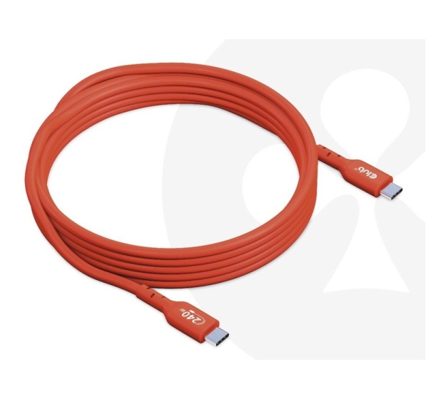 CABLE USB-C TO USB-C 4M/M/M CAC-1515 CLUB3D