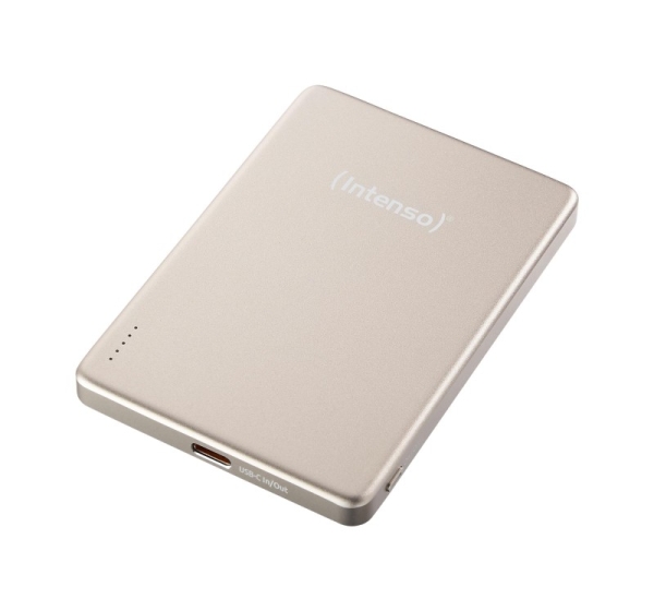 POWER BANK USB 5000MAH MAG/CHAMPAGNE 7344021 INTENSO