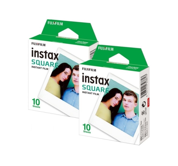 FILM INSTANT COLOR INSTAX/SQUARE GLOSSY 2X10PK FUJIFILM