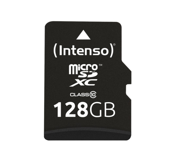MEMORY MICRO SDXC 128GB C10/W/ADAPTER 3413491 INTENSO