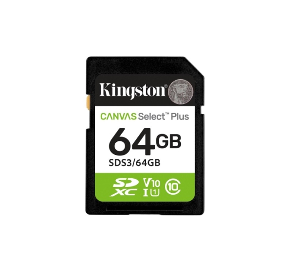 MEMORY SDXC 64GB UHS-I/SDS3/64GB KINGSTON