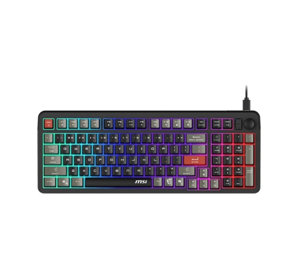 KEYBOARD GAMING BLACK US/FORGE GK110 US MSI
