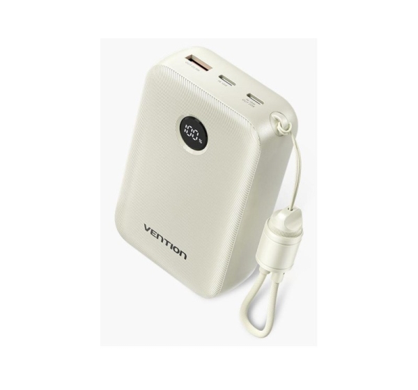 POWER BANK USB 20000MAH 22.5W/BEIGE FKBN0-C VENTION