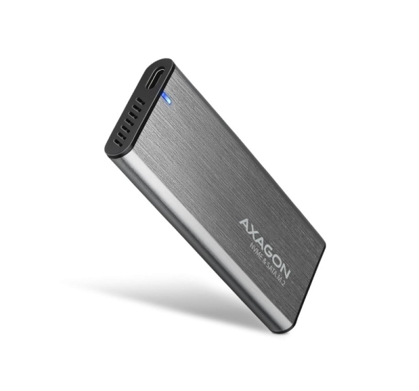 SSD ACC ENCLOSURE M.2 NVME/SATA USB-C EEM2-SG2 AXAGON