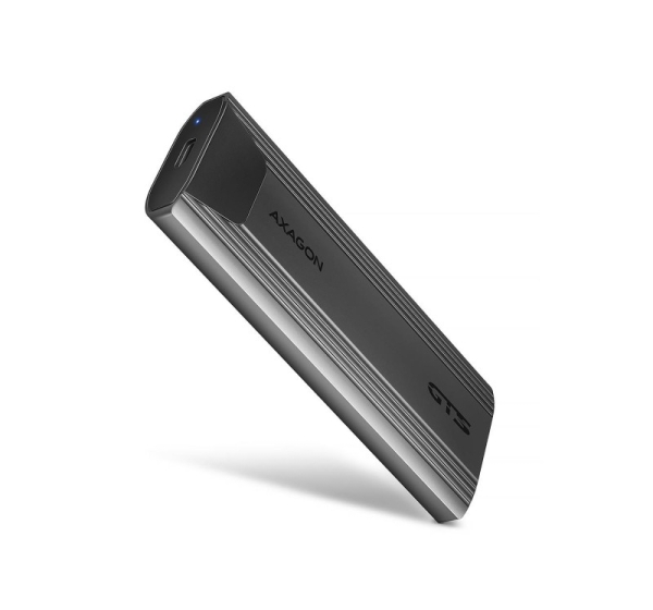 SSD ACC ENCLOSURE M.2 NVME/SATA USB-C EEM2-GTS2 AXAGON