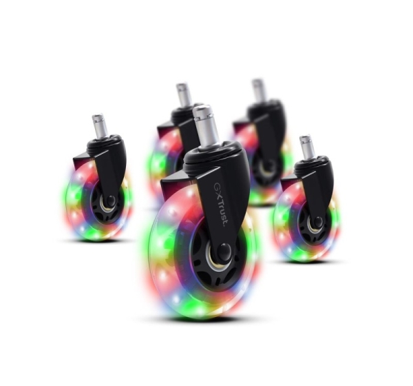 GAMING CHAIR ACC WHEELS/GXT701 LED GEL 25803 TRUST