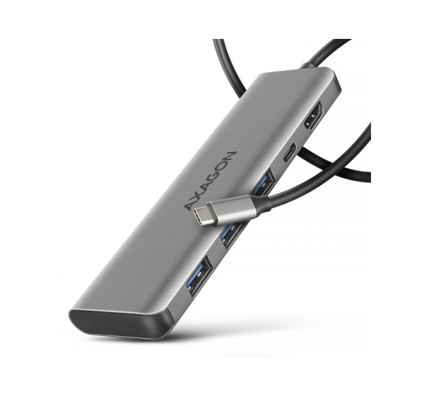 I/O HUB USB-C 5IN1/1M HMC-5H AXAGON