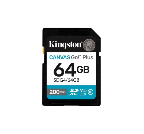 MEMORY SDXC 64GB UHS-I/SDG4/64GB KINGSTON