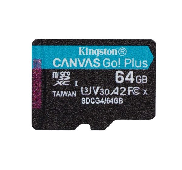 MEMORY MICRO SDXC 64GB UHS-I/1PACK SDCG4/64GBSP KINGSTON