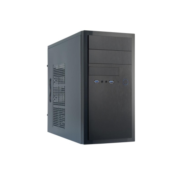 Case|CHIEFTEC|MiniTower|MicroATX|Colour Black|HT-01B-OP