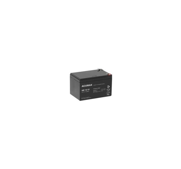 BATTERY 12V 12AH VRLA/AM12-12 ACUMAX EMU