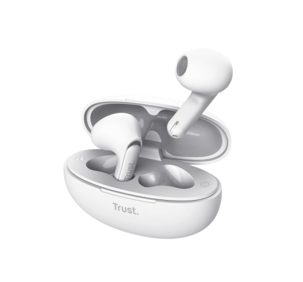 HEADSET EARPHONES YAVI BT ENC/WHITE 25173 TRUST